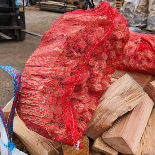 Seasoned Dried Kindling Net Bag - Image 3