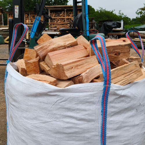 Seasoned Logs Softwood Bulk Bag - Image 2