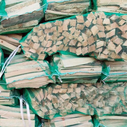 Seasoned Dried Kindling Net Bag - Image 6